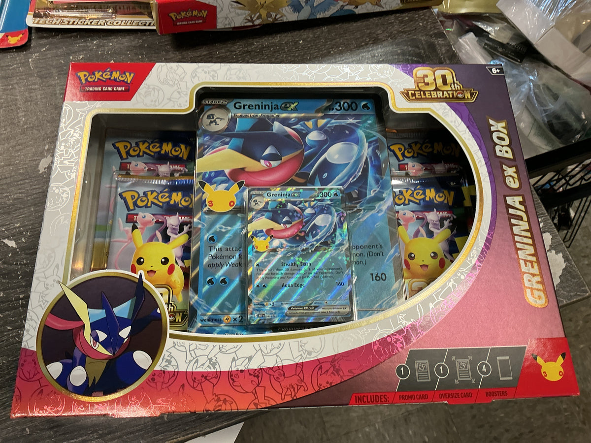Greninja ex box 30th anniversary