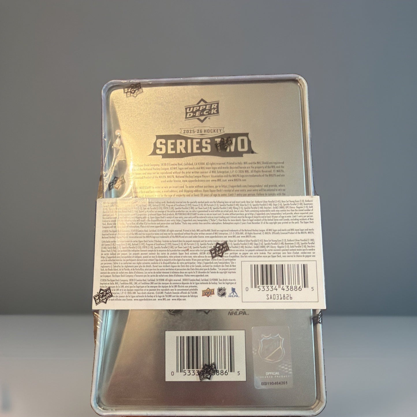 2025-26 Upper Deck Series 2 Hockey TIN