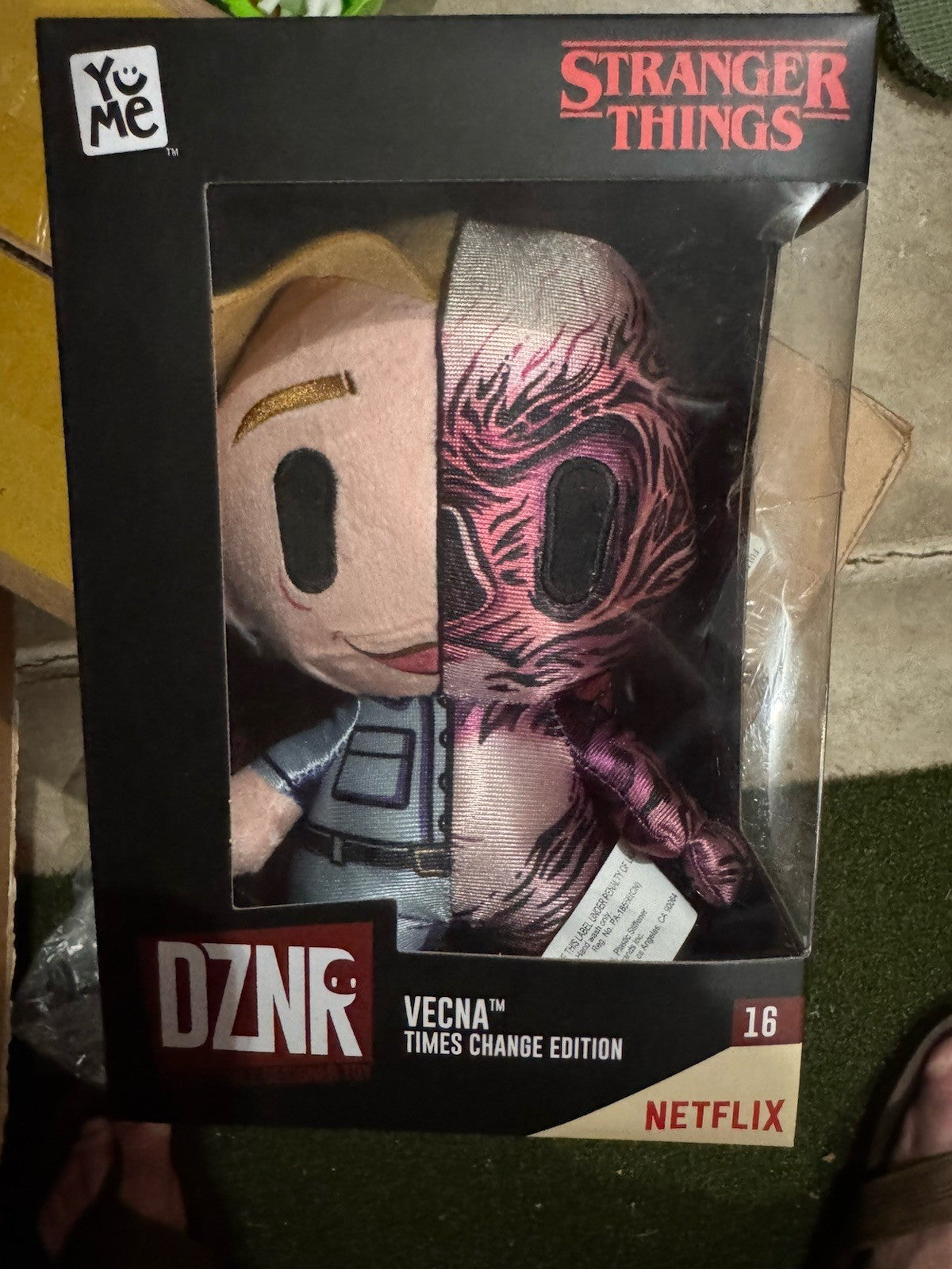 NIB: Stranger Things – Vecna “Times Change” Collector Plush YuMe DZNR Soft Toy