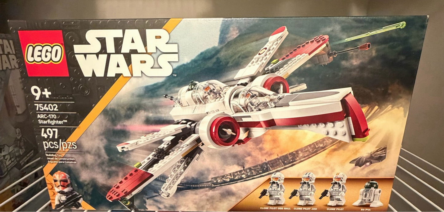LEGO Star Wars ARC-170 Starfighter 75402 Revenge of the Sith Set