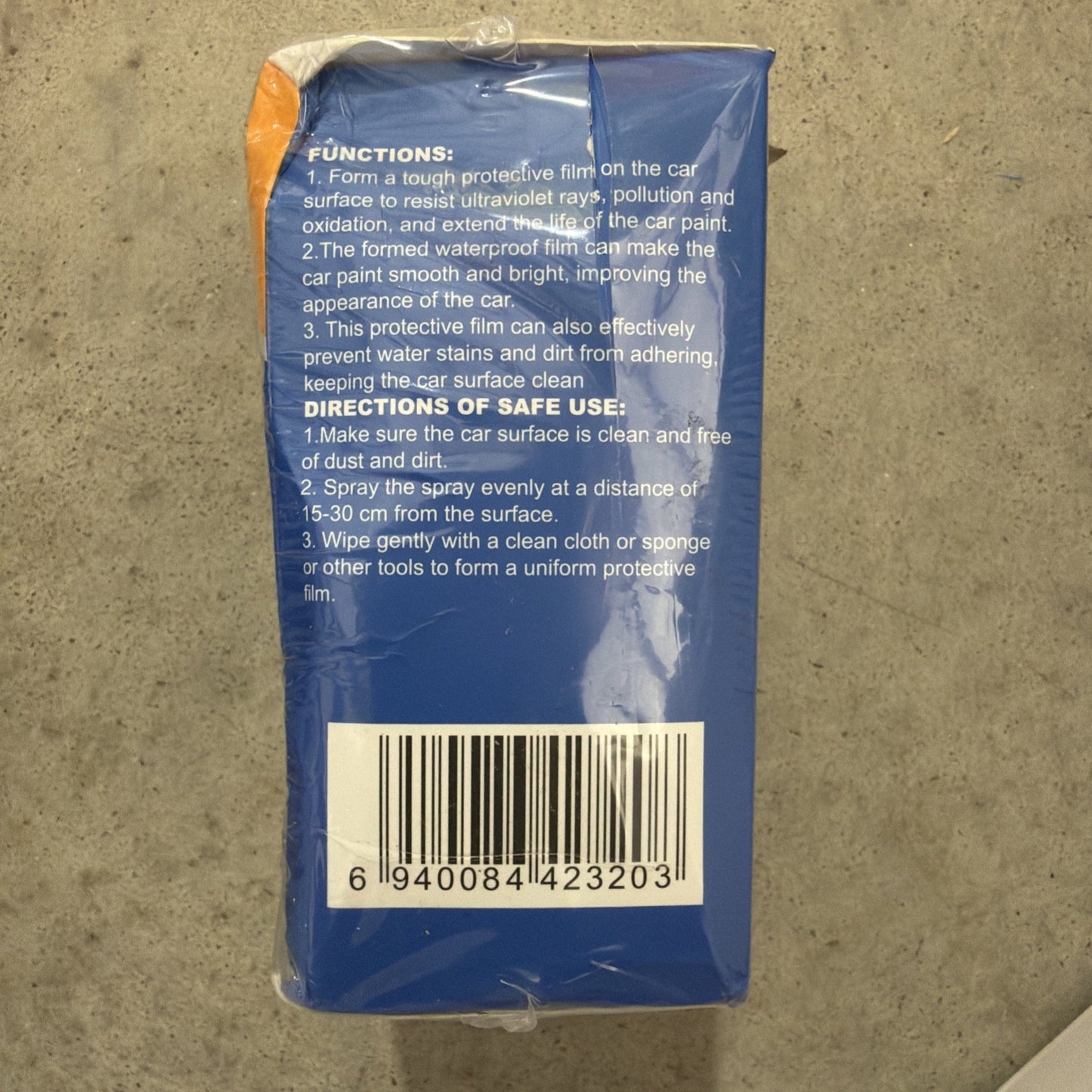 Quick Effect Coating Agent