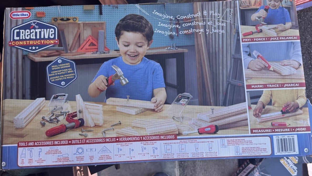 Little Tikes Creative Construction Master Carpenter Set