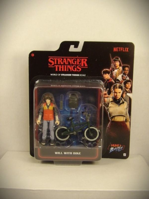 Netflix Stranger Things Will With Bike Action Figure Brand New Jazwares