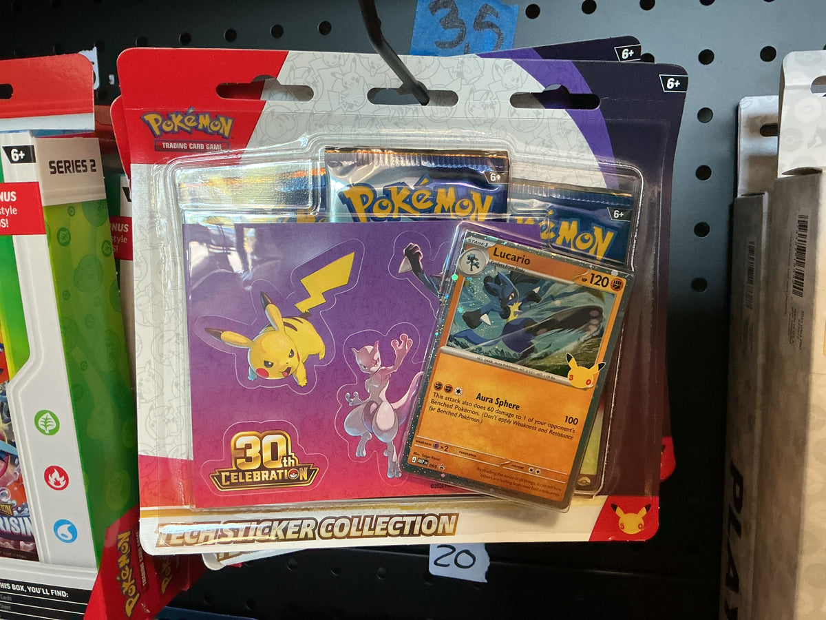 30th Anniversary Tech Sticker Collection (purple)
