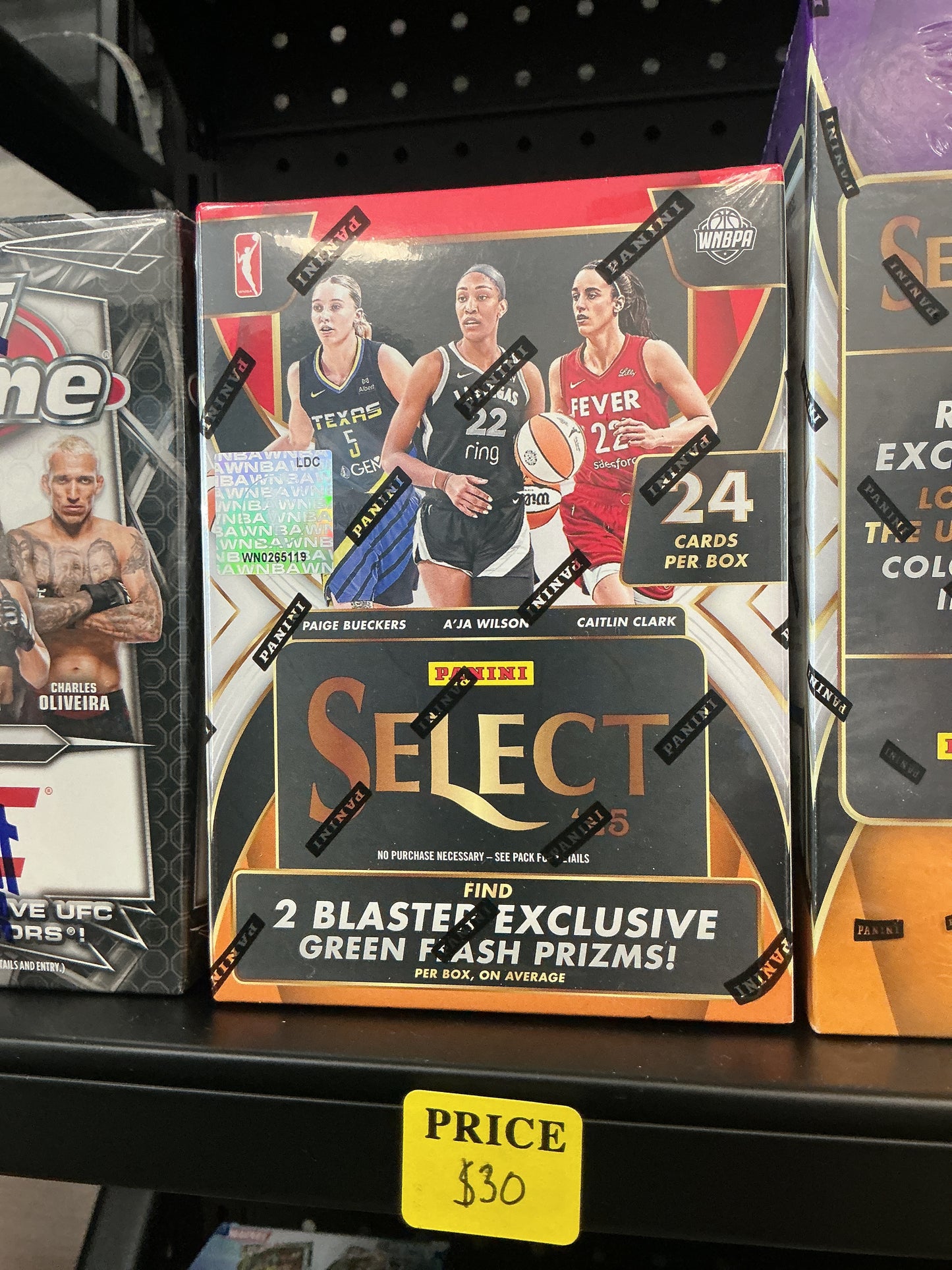 2025 Panini Select WNBA Basketball Blaster Box