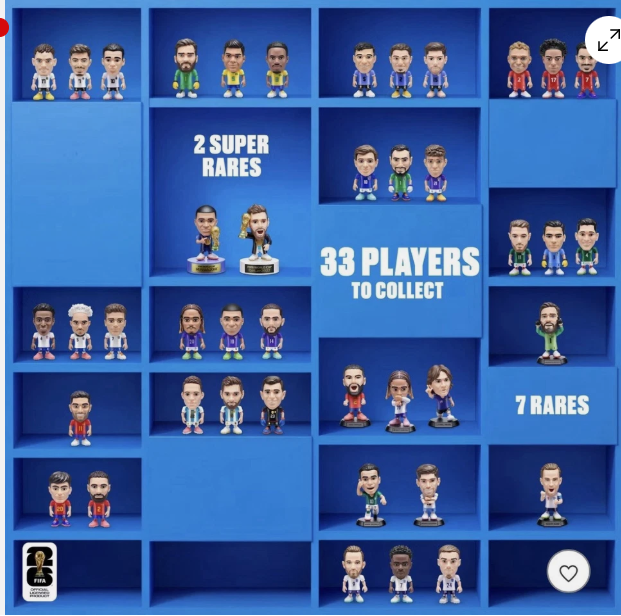 Mini Brands 2026 FIFA World Cup Ballers Pack [1 RANDOM Soccer Player