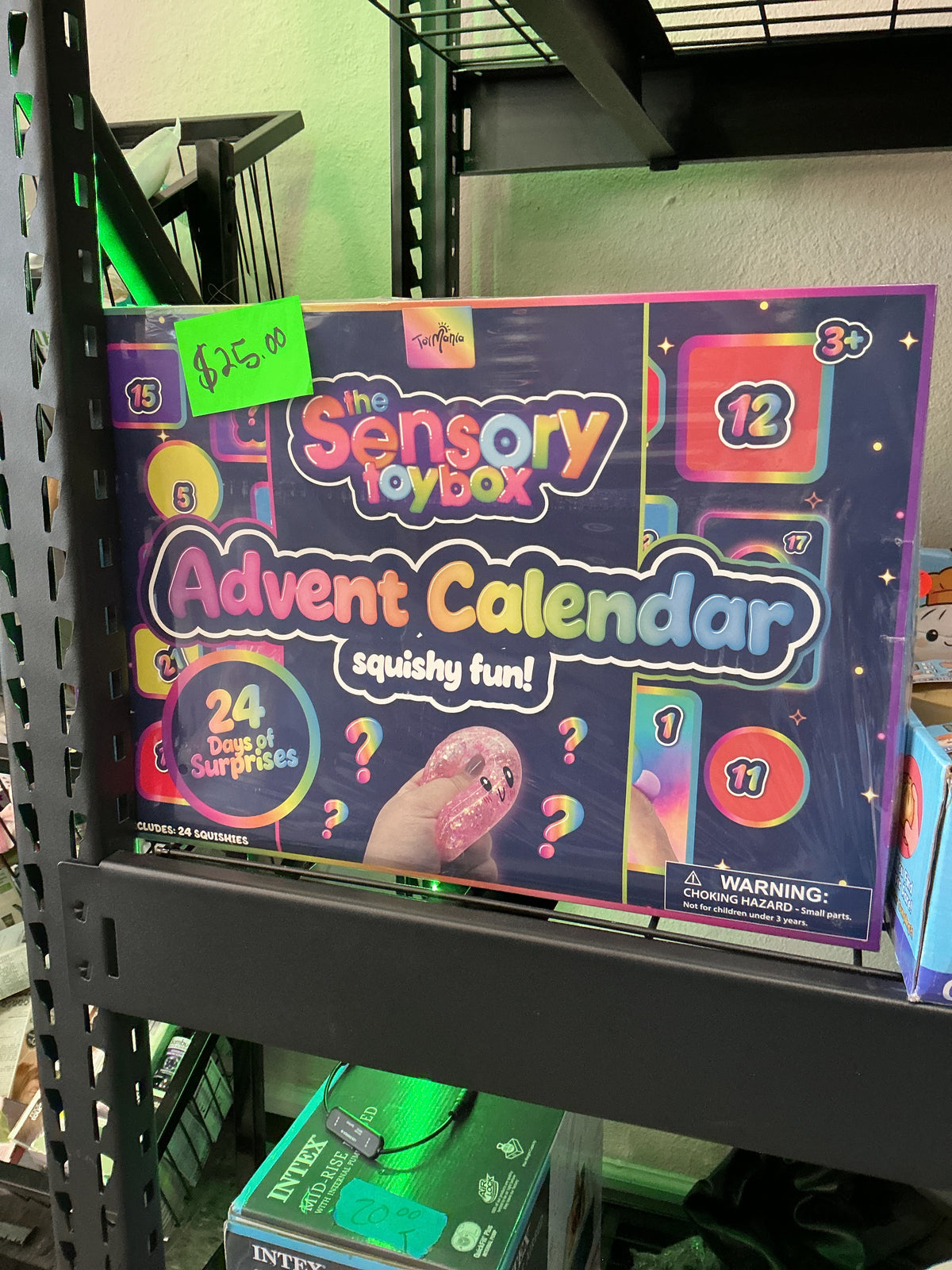 Sensory toy box