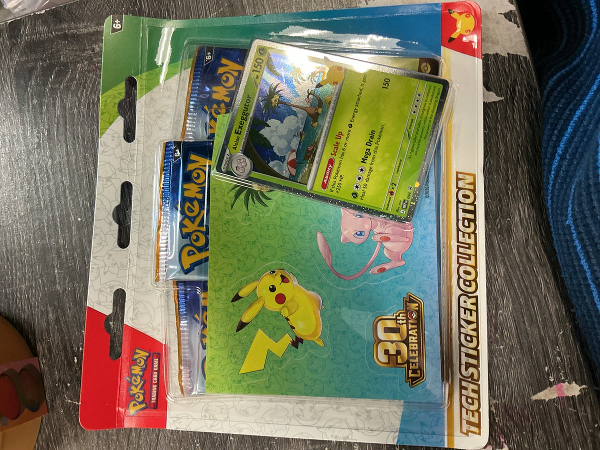 30th anniversary sticker collection