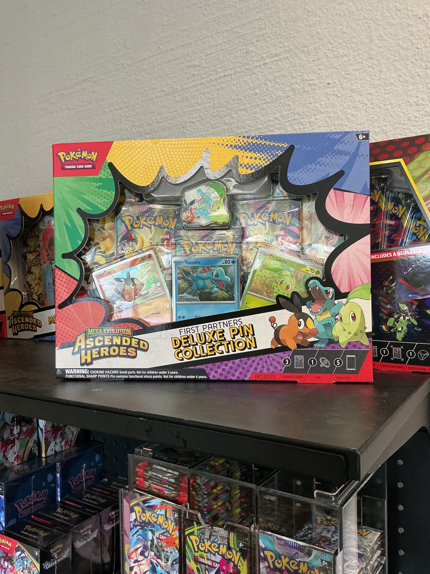 Ascended Heroes First Partners Deluxe Pin Collection