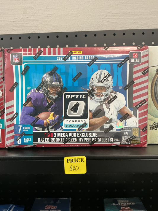 2025 Panini Donruss Optic Football Mega Box