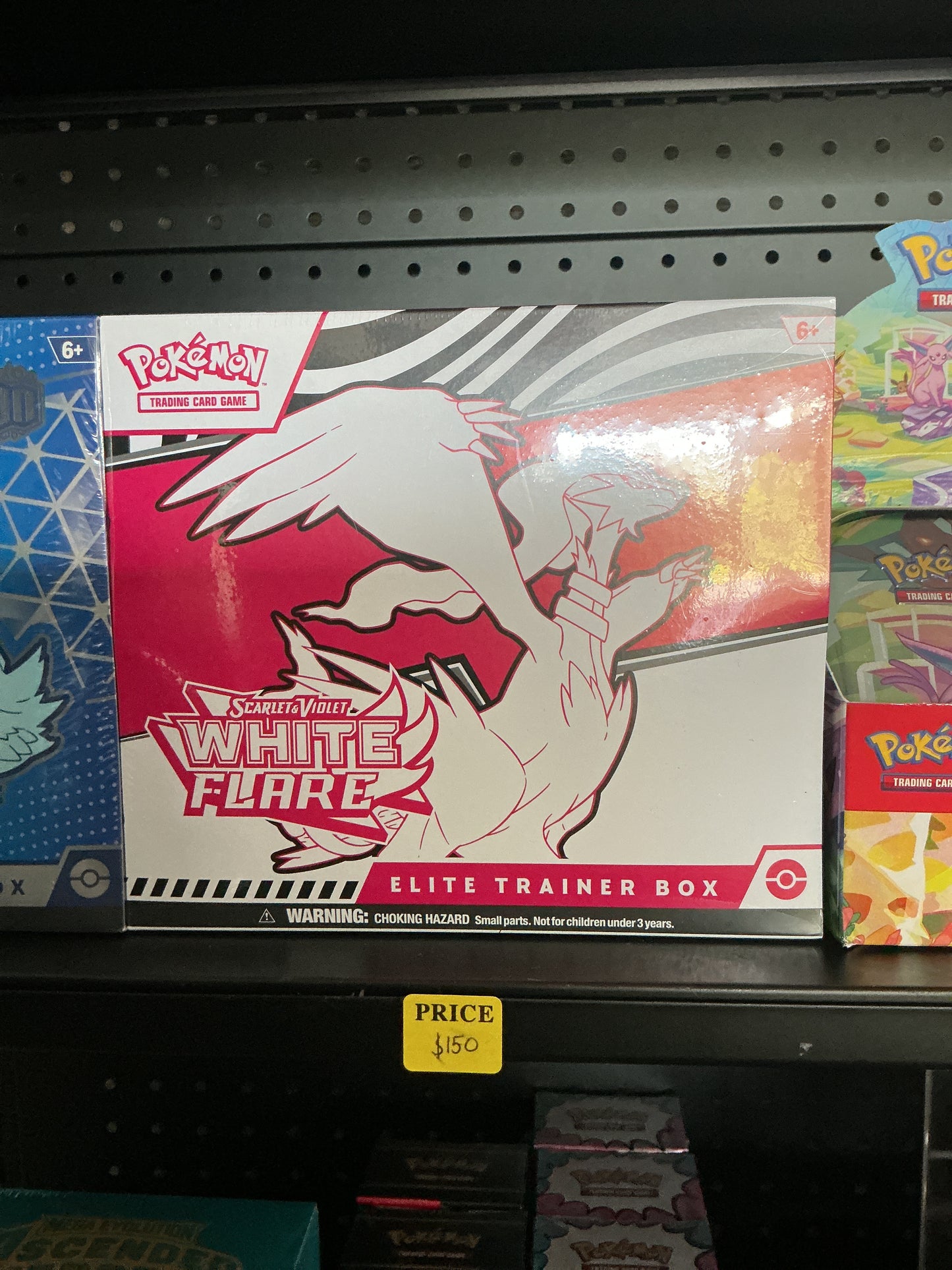 White Flare Elite Trainer Box