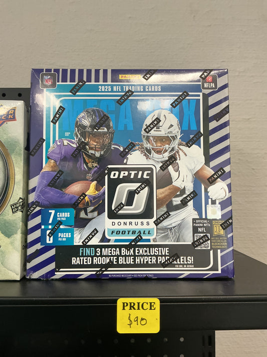 2025 Panini Donruss Optic Football Mega Box
