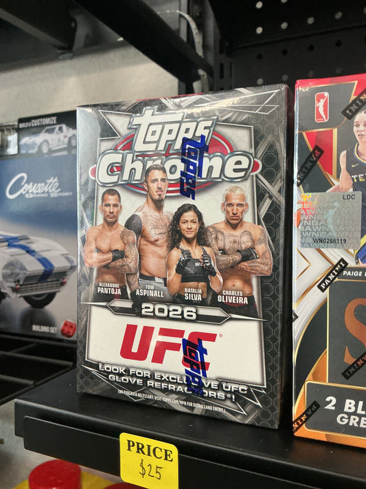 2026 Topps Chrome UFC Hobby Box