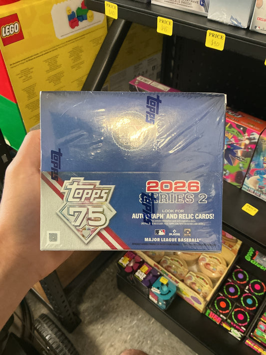 2026 Topps Series 2 Baseball Display Box