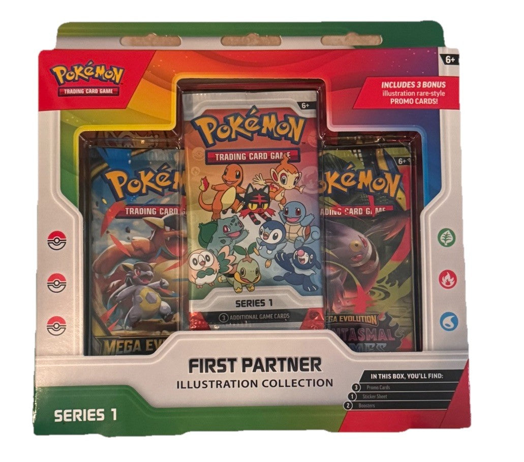 Pokemon Trading Card Game First Partner Illustration Collection Series 1 New