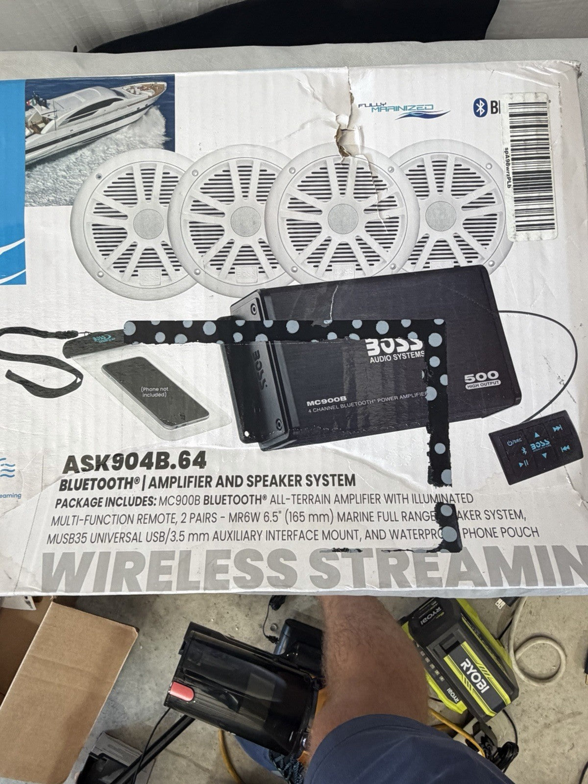 Boss Marine Speakers