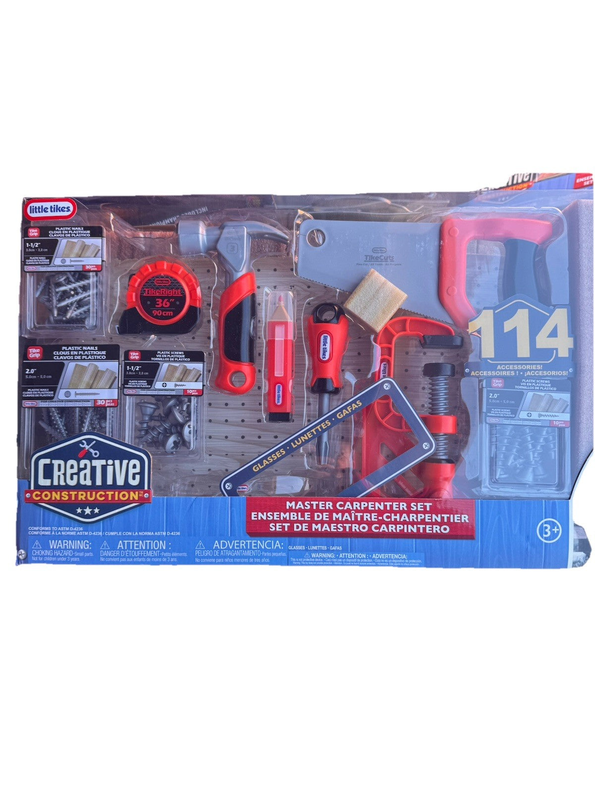 Little Tikes Creative Construction Master Carpenter Set