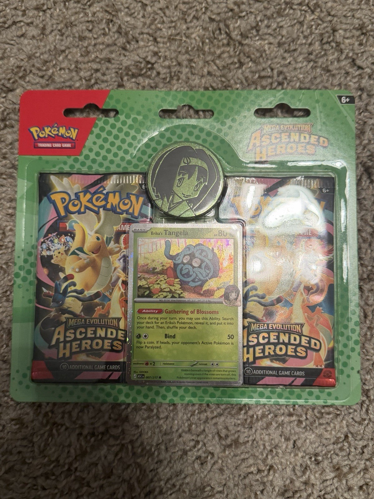 Pokemon Mega Evolution Ascended Heroes 2 pack blister FREE SHIP
