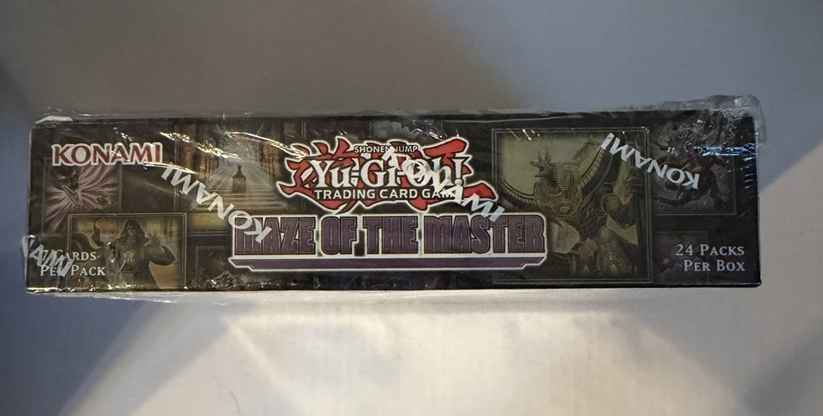Yu-Gi-Oh English Maze of the MASTER 1st Edition Booster Box SEALED!^