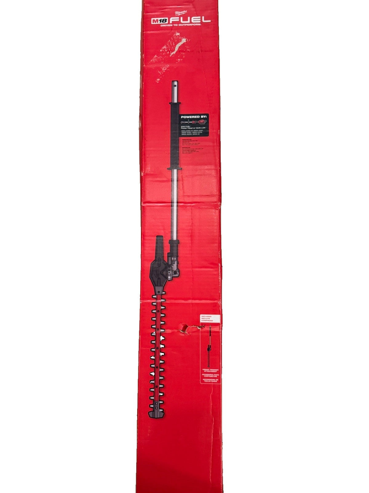 Milwaukee 49-16-2719 M18 Fuel Quik-Lok Articulating Hedge Trimmer Attachment