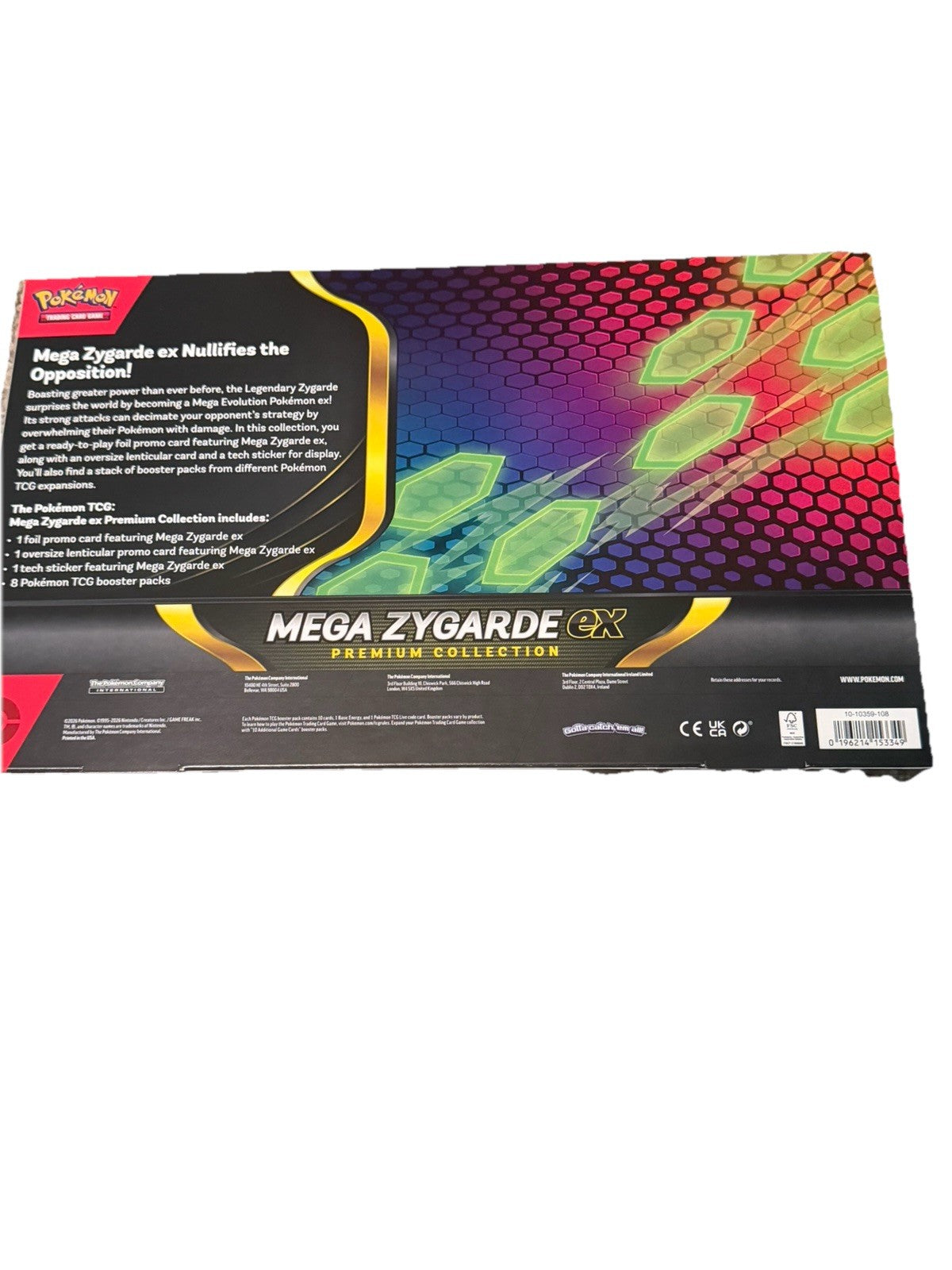 Pokemon: Mega Zygarde ex Premium Collection