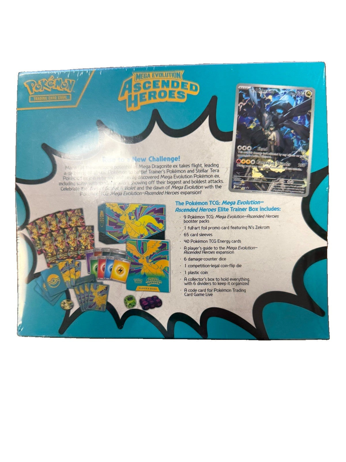 Pokémon TCG Ascended Heroes Elite Trainer Box Factory Broken Seal New