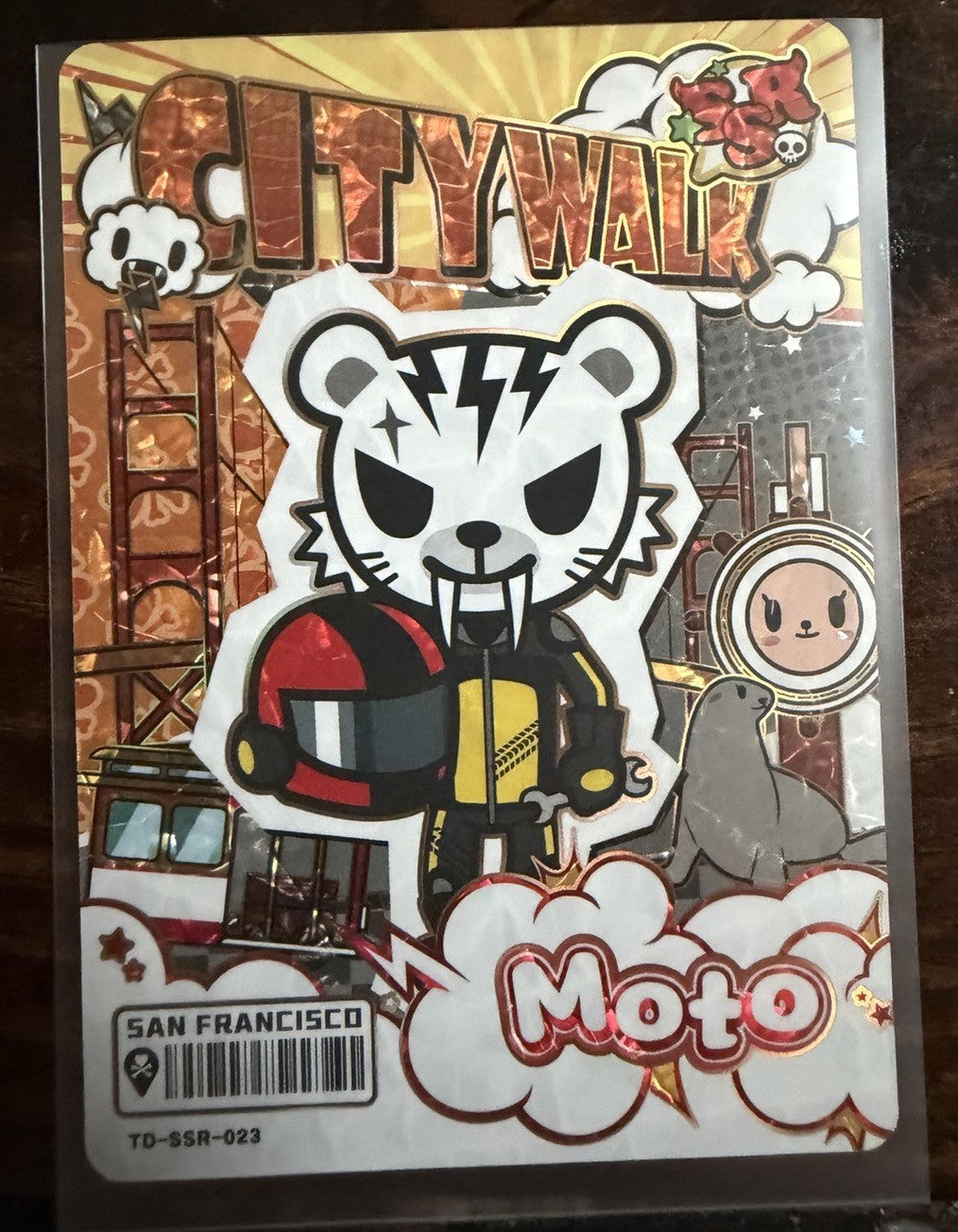 Moto City Walk San Francisco TD-SSR-023 tokidoki Kayou Wonder Voyage Series 2 NM