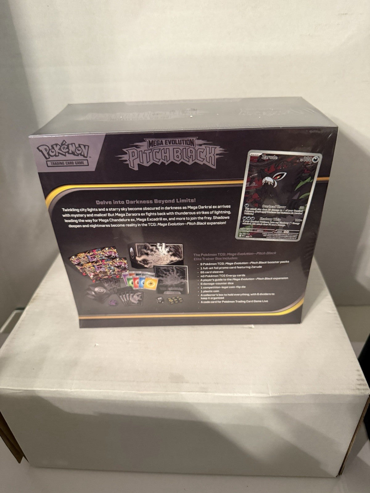 Pokemon TCG Mega Evolution Pitch Black ETB Elite Trainer Box