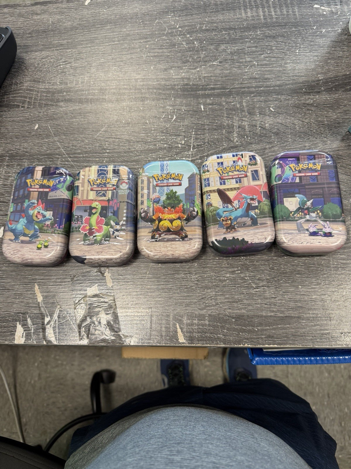 Pokémon TCG: Lumiose City Mini Tins Factory Sealed 1 Random Tin