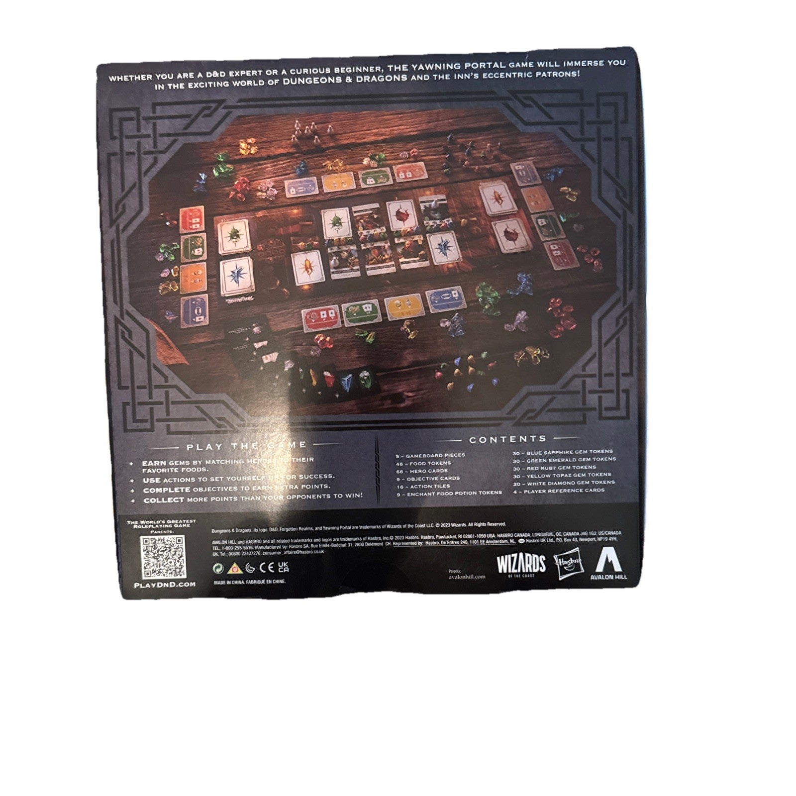 Dungeons & Dragons: The Yawning Portal Table Top Game, New!, Hasbro Avalon Hill