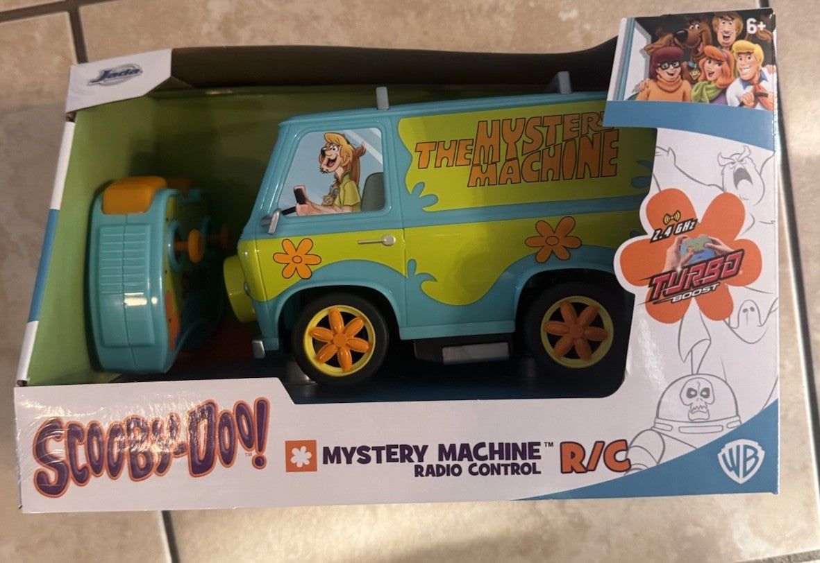 Scooby Doo - Mystery Machine 1:24 Scale RC Car [New Toy] Toy Car, Collectible