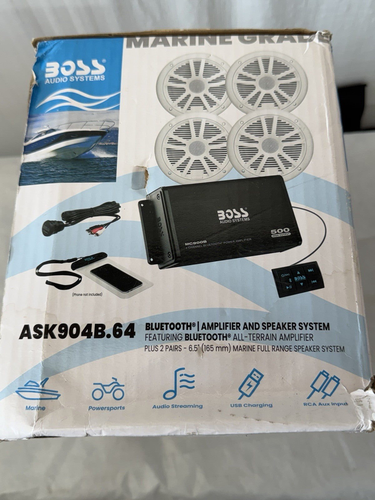 Boss Marine Speakers