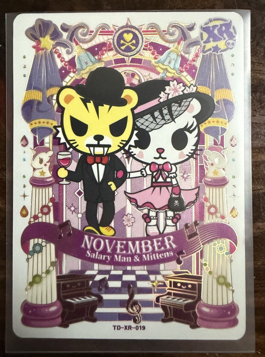 Tokidoki Wonder Voyage Series 2 NOVEMBER Salary Man & Mittens TD-XR-019