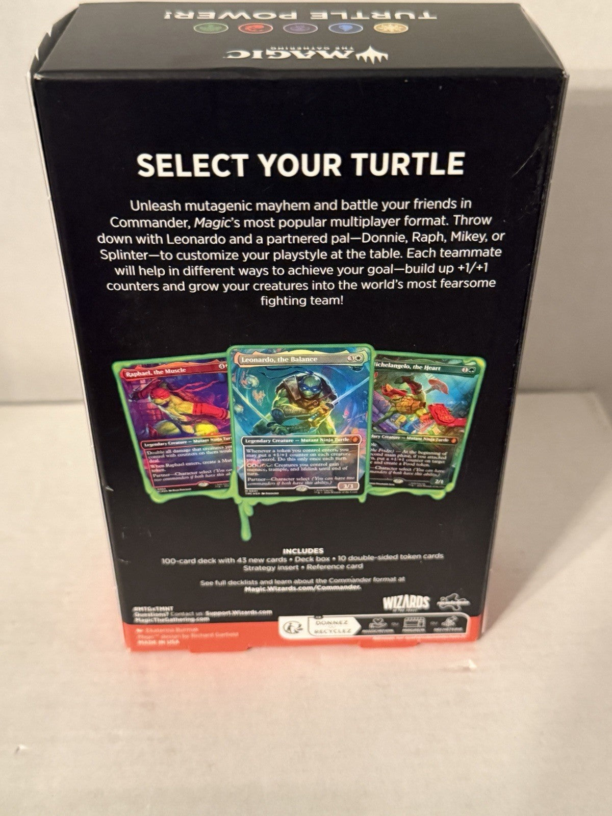 Teenage Mutant Ninja Turtles Commander Deck - Turtle Power!
