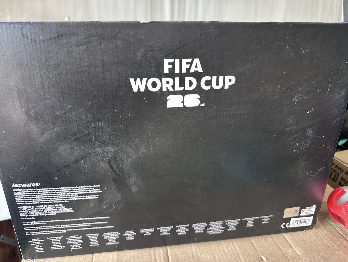 FIFA World Cup 26 USA Plush 3 Pack Set Eagle Trophy Soccer Ball Jazwares New USA