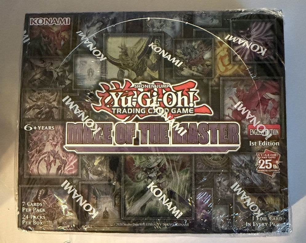 Yu-Gi-Oh English Maze of the MASTER 1st Edition Booster Box SEALED!^