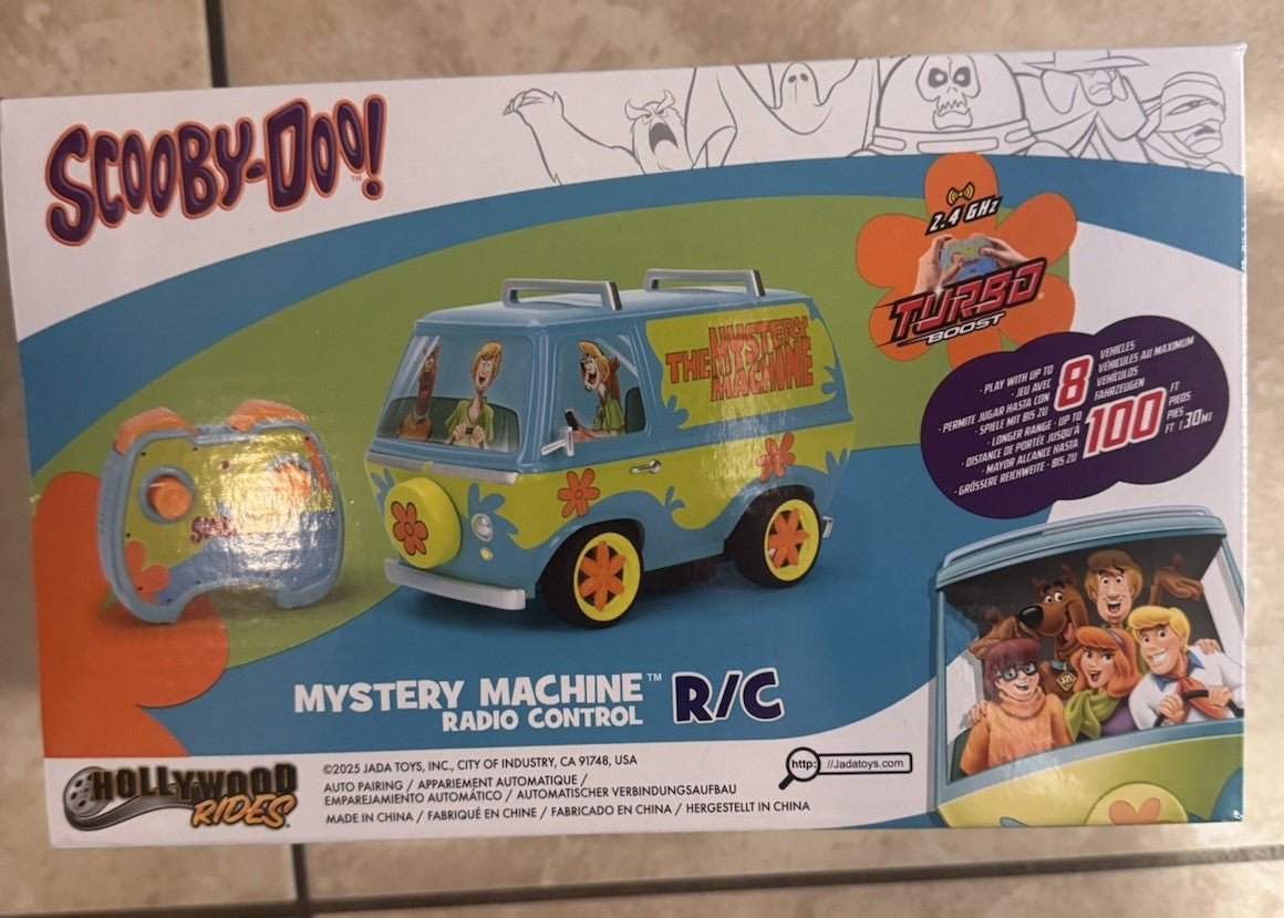 Scooby Doo - Mystery Machine 1:24 Scale RC Car [New Toy] Toy Car, Collectible