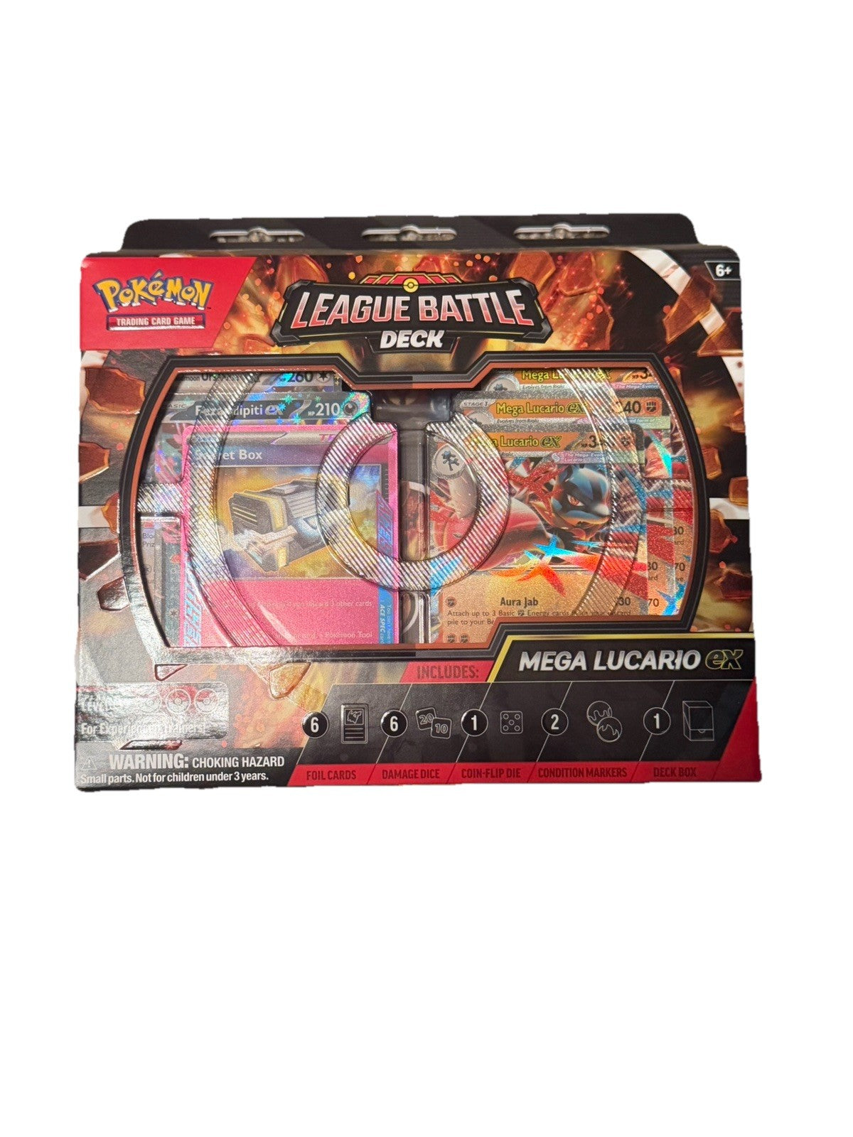 Pokemon League Battle Deck Mega Lucario Ex Sealed Box Ready To Play Deck