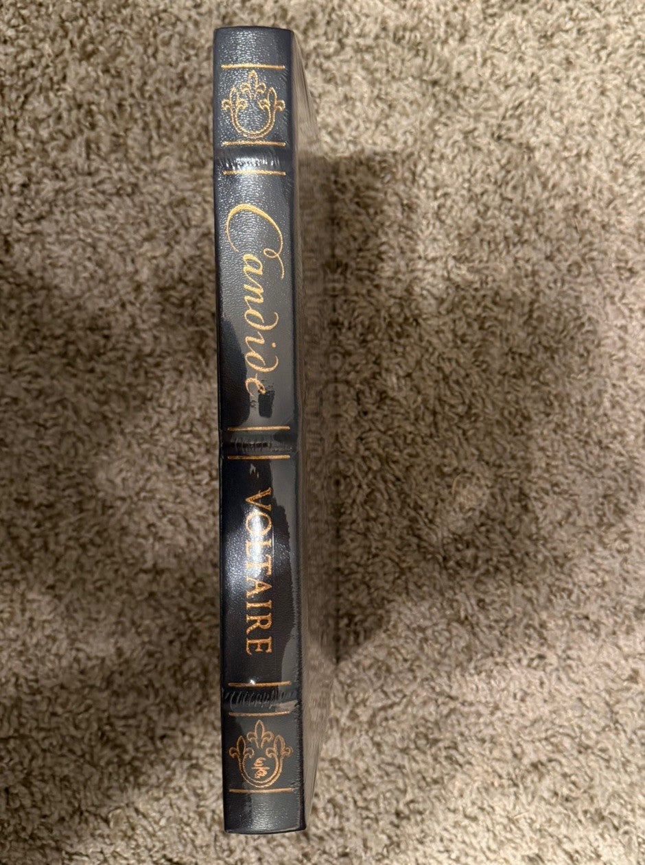 Voltaire Candide Collector's Edition 100 Greatest Leather Bound Sealed