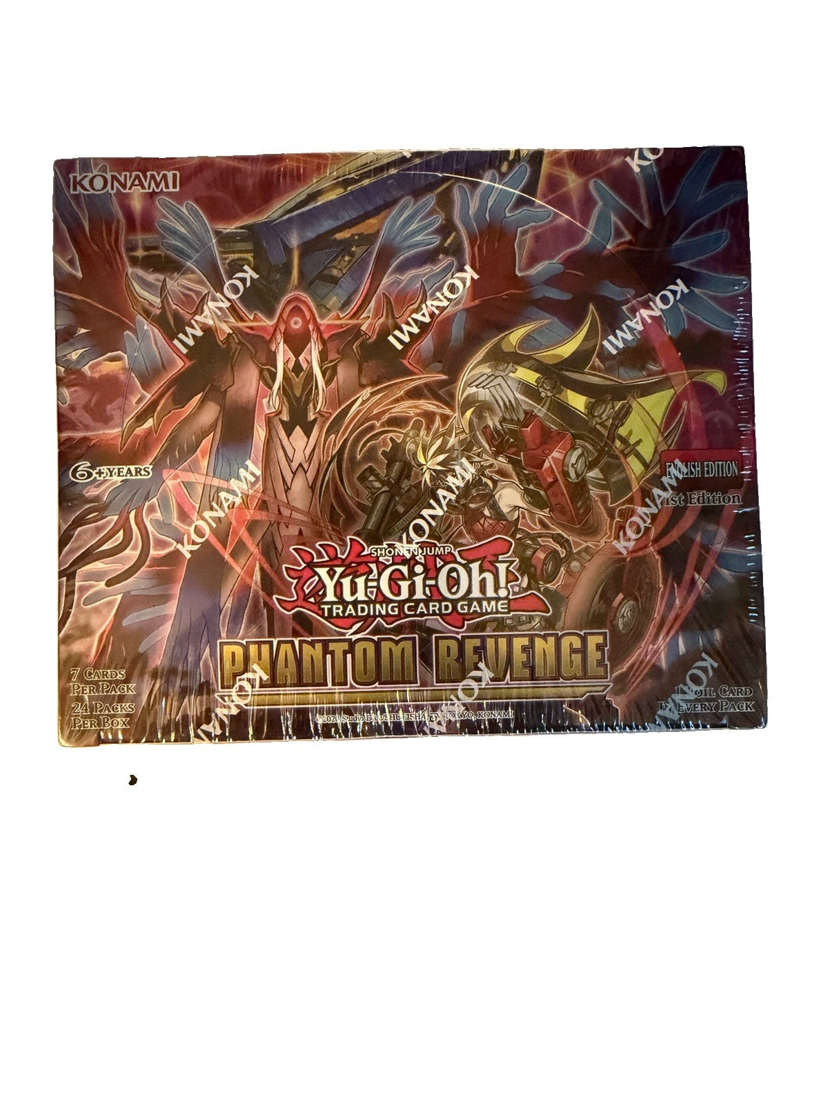 Yugioh Phantom Revenge Booster Box 1st Edition Factory Sealed
