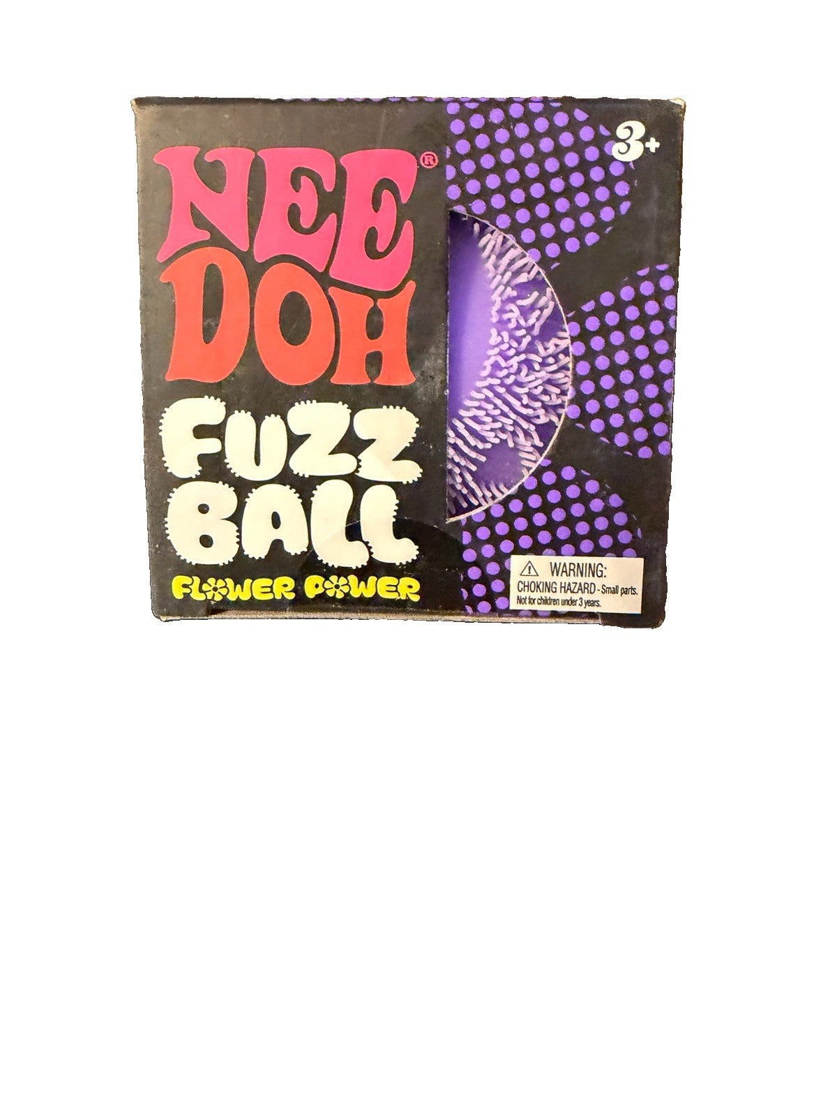 New Nee Doh Fuzz Ball Flower Power - (Purple ) Brand New
