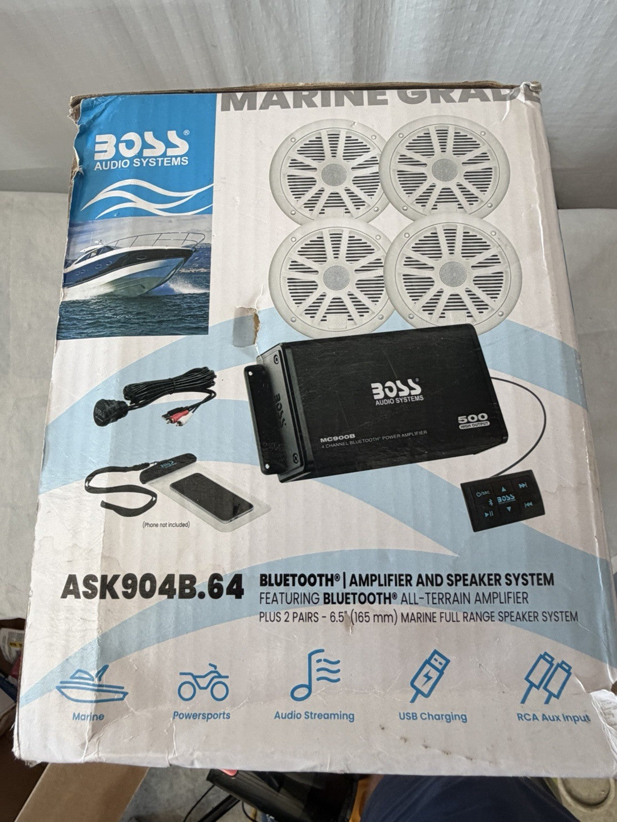 Boss Marine Speakers