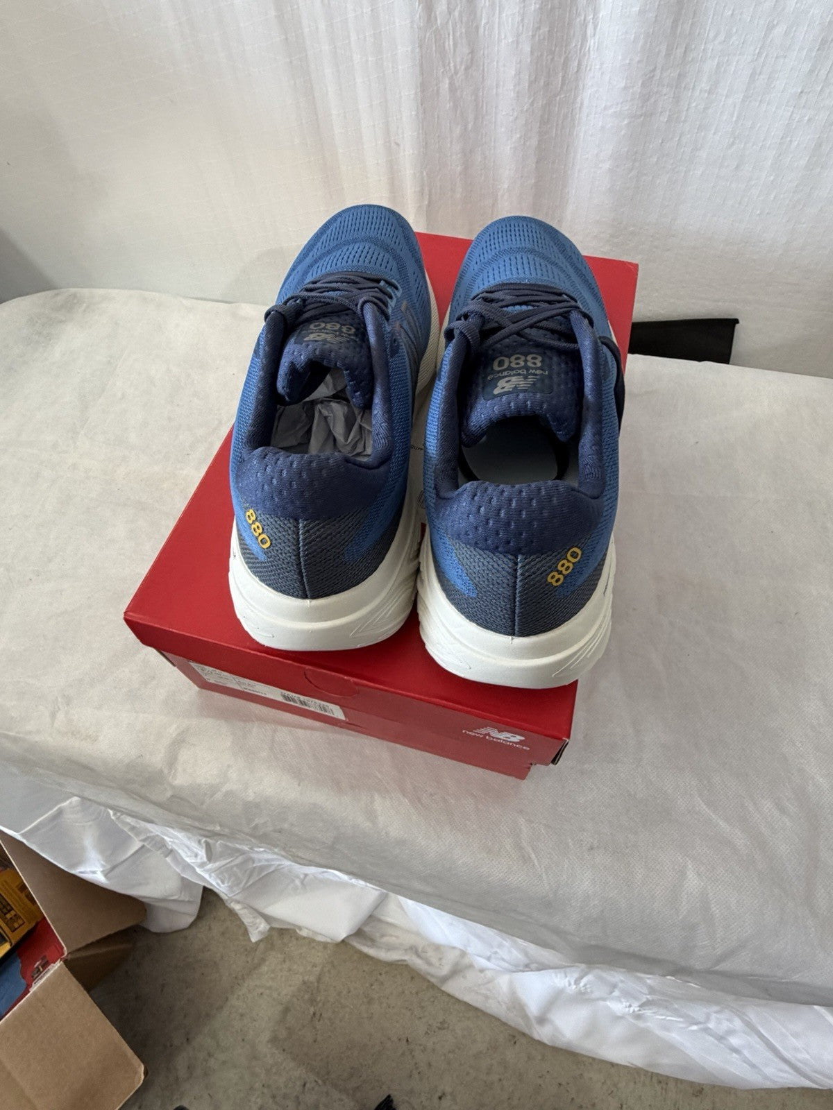New Balance Men's Fresh Foam X 880v15 M880I15 Blue Running Shoes Size 10.5.  New
