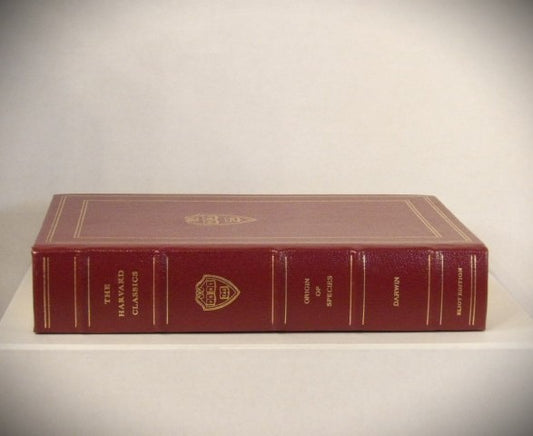 The Origin of Species  (Easton Press Harvard Classics Eliot Edition Deluxe Fine 