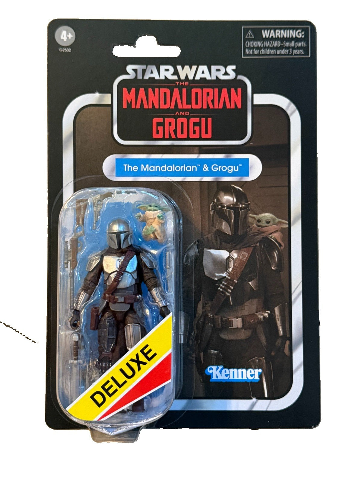 Star Wars 3.75 Vintage Collection THE MANDALORIAN AND GROGU Deluxe VC395 Free Sp