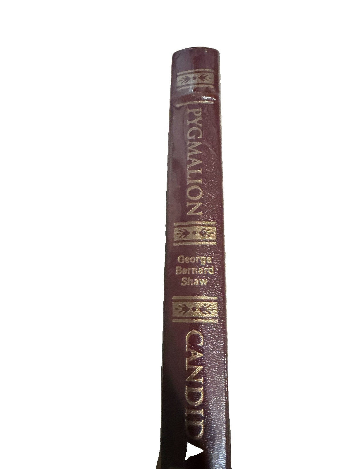 Easton Press PYGMALION & CANDIDA, George Bernard Shaw (2004), Leather NEW/UNREAD