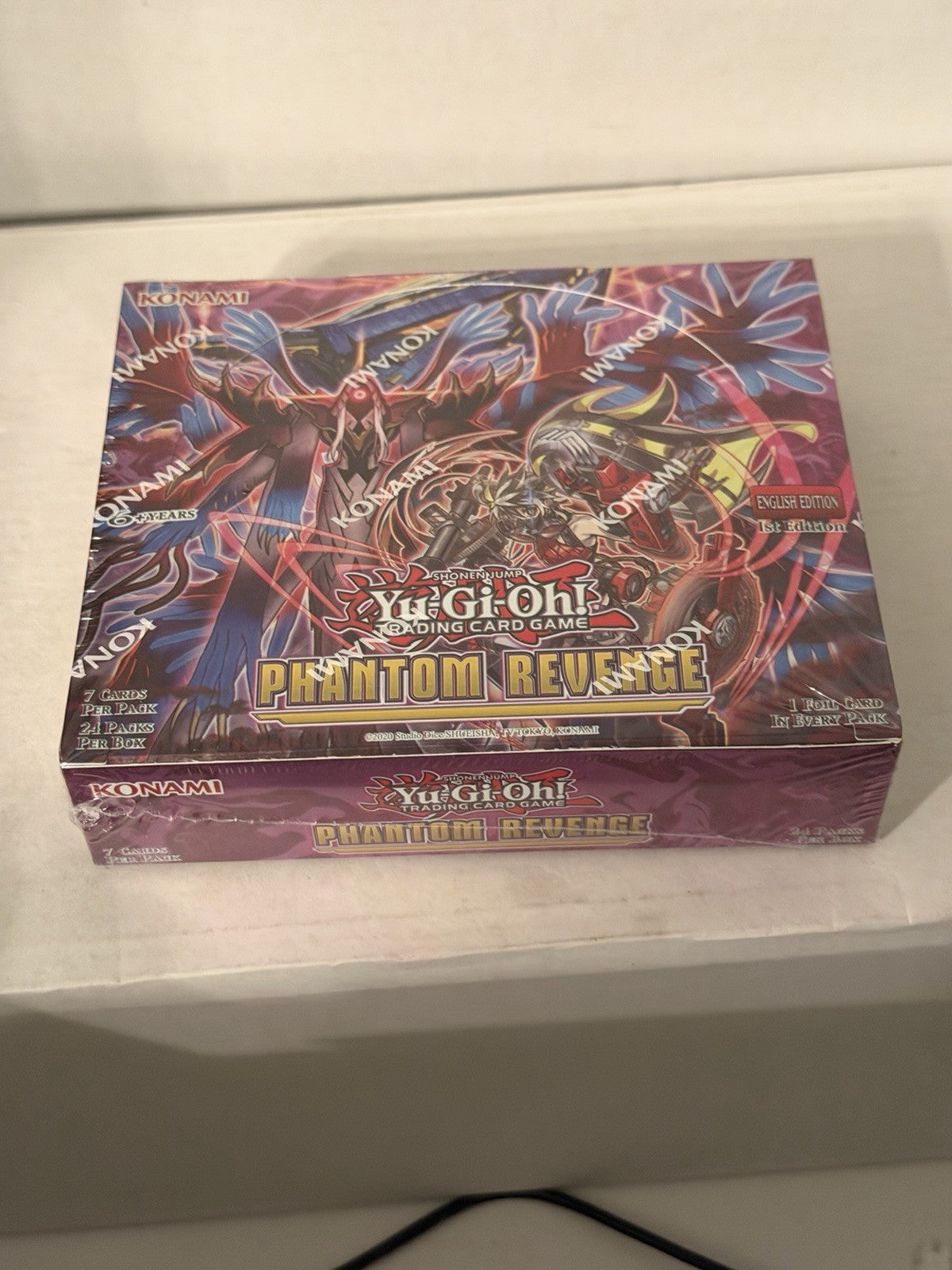 Yugioh Phantom Revenge Booster Box 1st Edition Factory Sealed