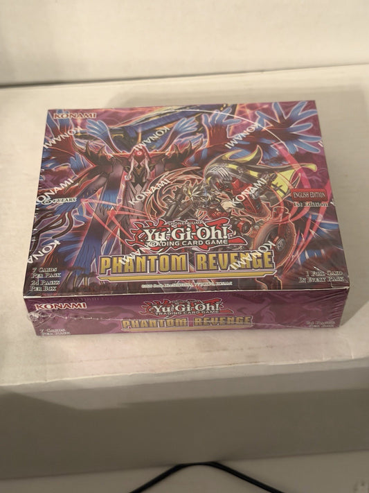 Yugioh Phantom Revenge Booster Box 1st Edition Factory Sealed