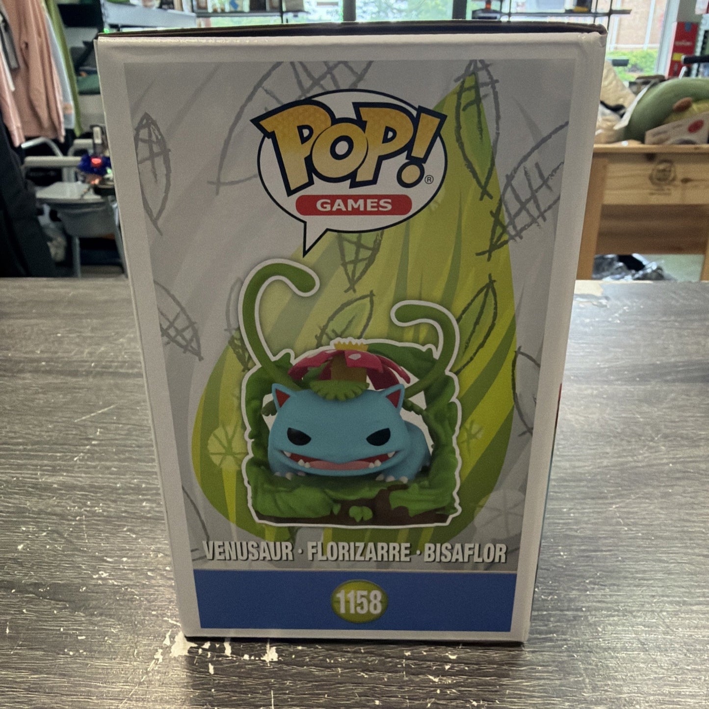 Funko Pokémon Venusaur Pop! Games 1158 Vinyl Figure Standard 2022