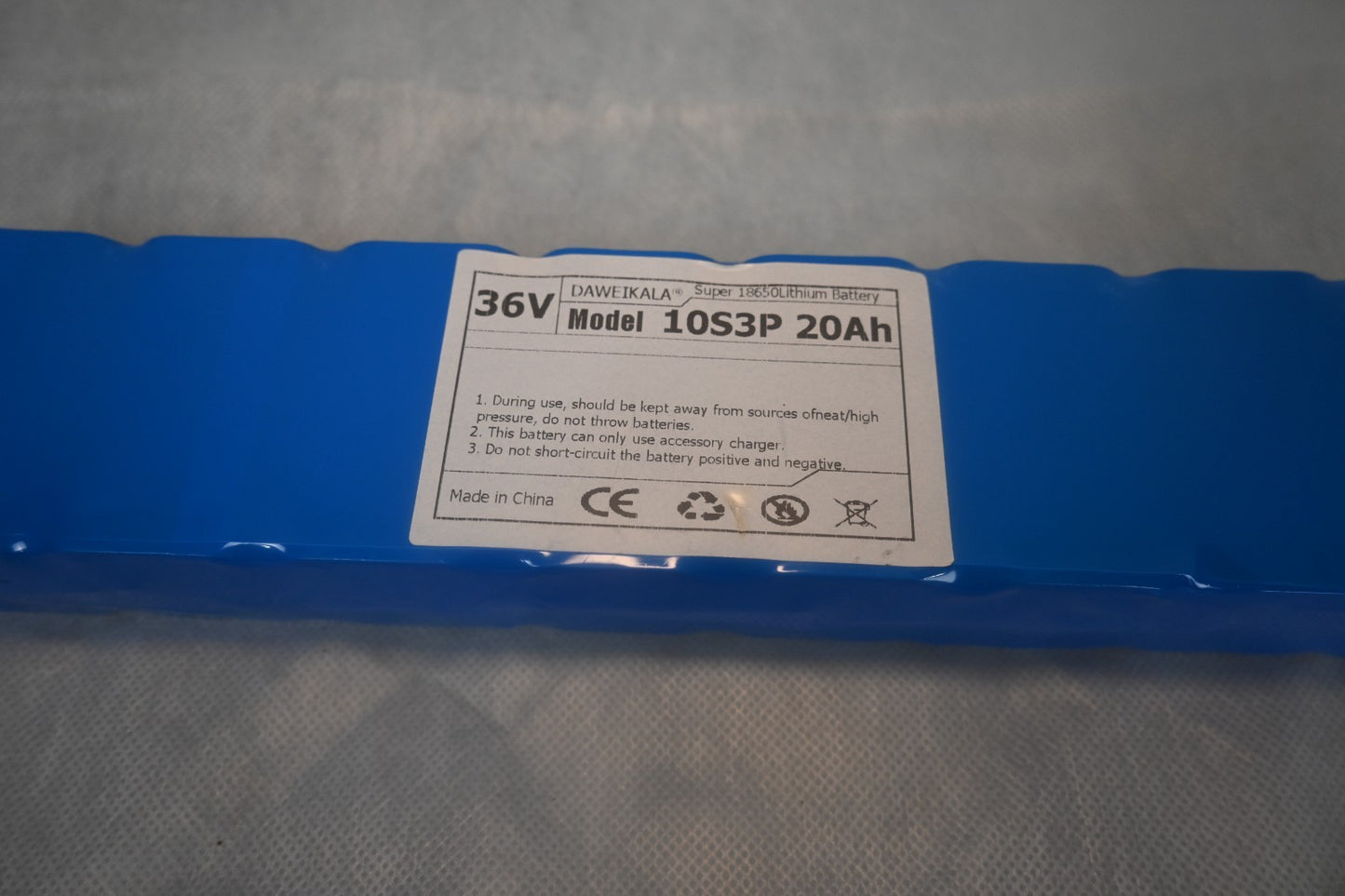 Daweikala 36V Battery